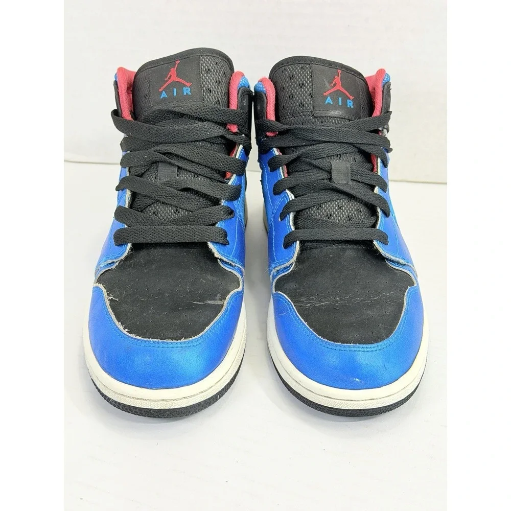 Nike‎ Air Jordan 1 Phat Neptune Blue Black Siren Red GS 7Y 364781-408